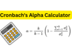 Cronbach's Alpha Calculator