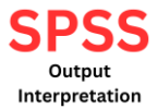 spss output interpretation